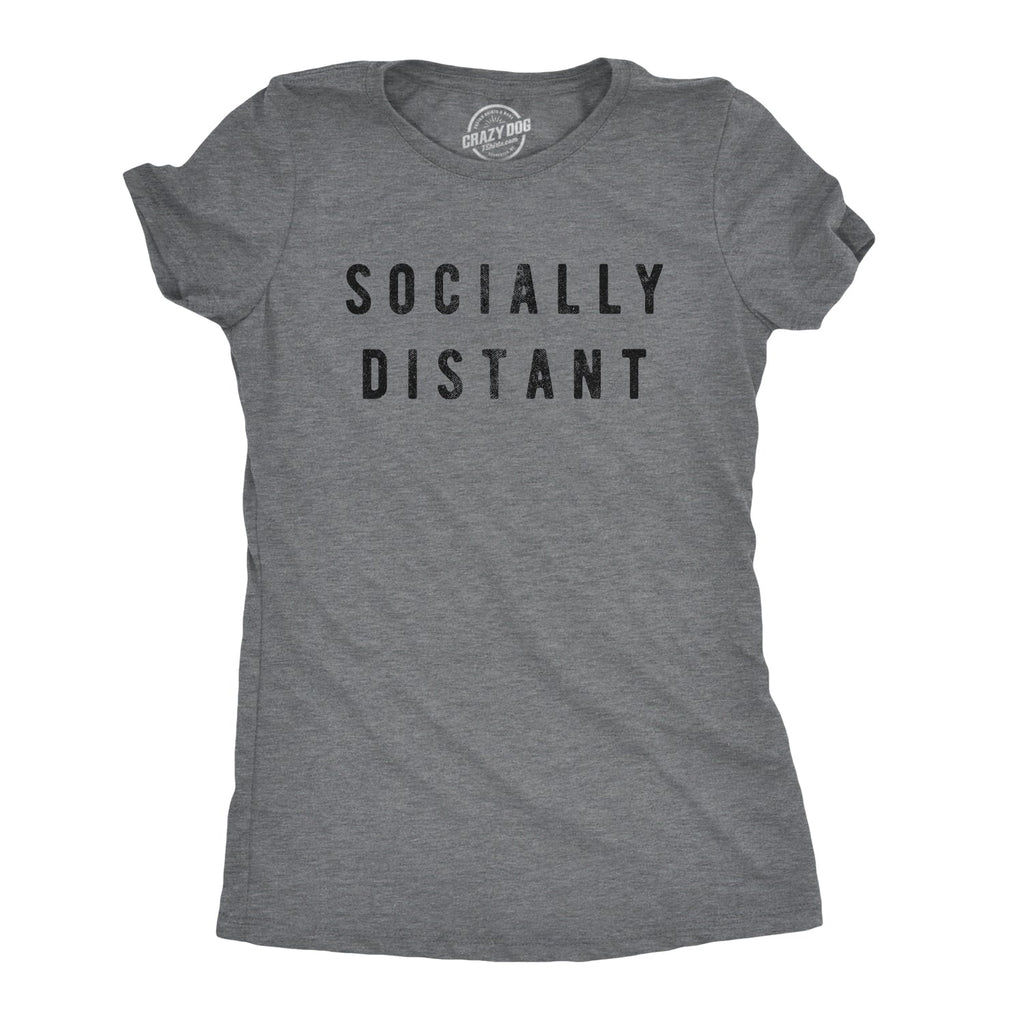 Coronavirus Socially Distant Quarantine COVID-19 Women's T product image 1
