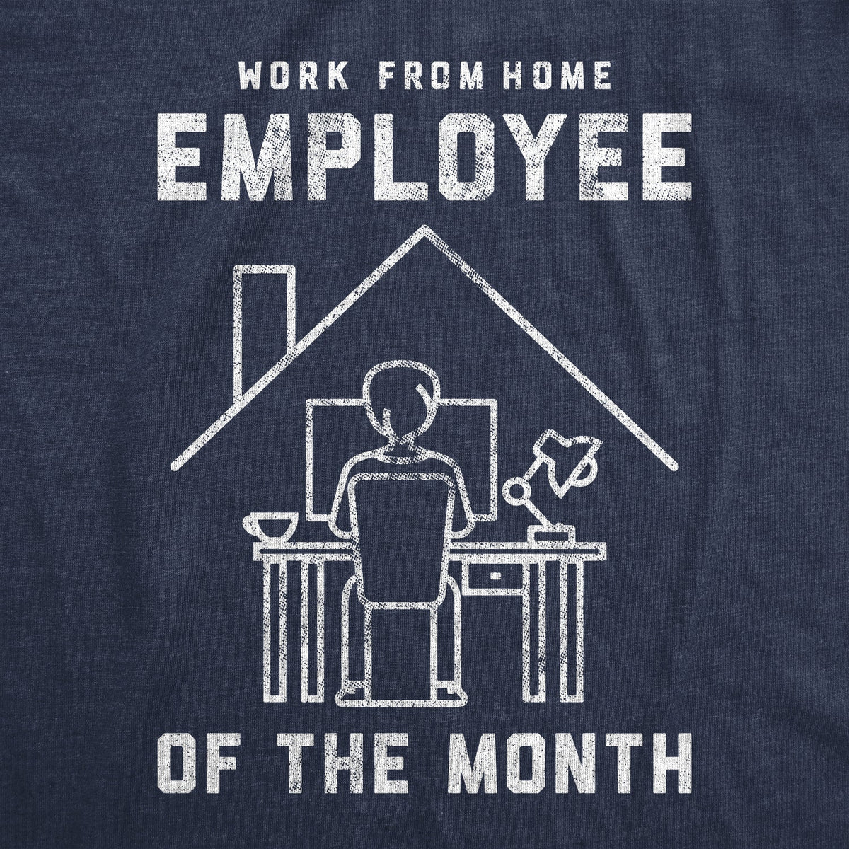 Work From Home Employee Of The Month Coronavirus Men's T product image 2