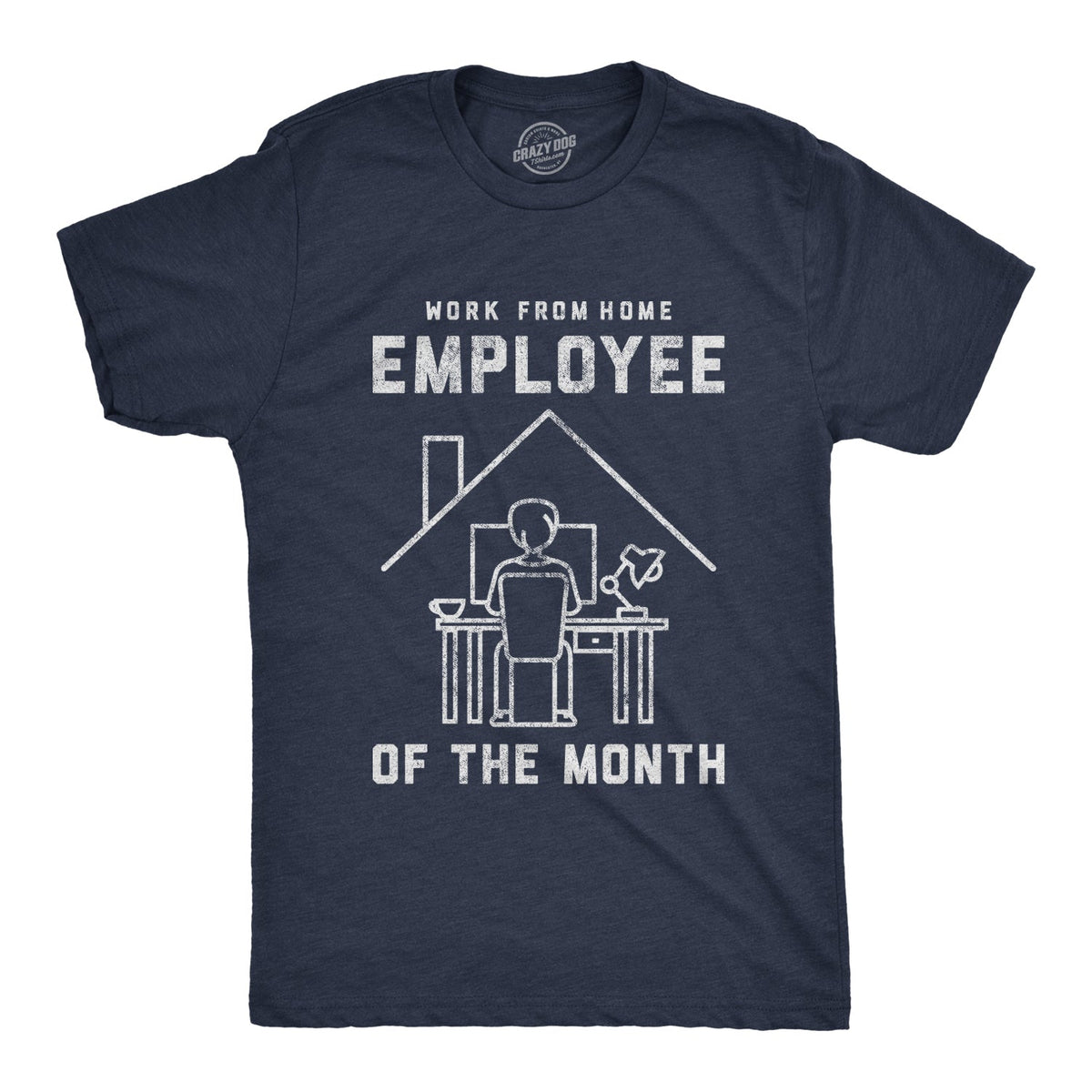 Work From Home Employee Of The Month Coronavirus Men's T product image 1