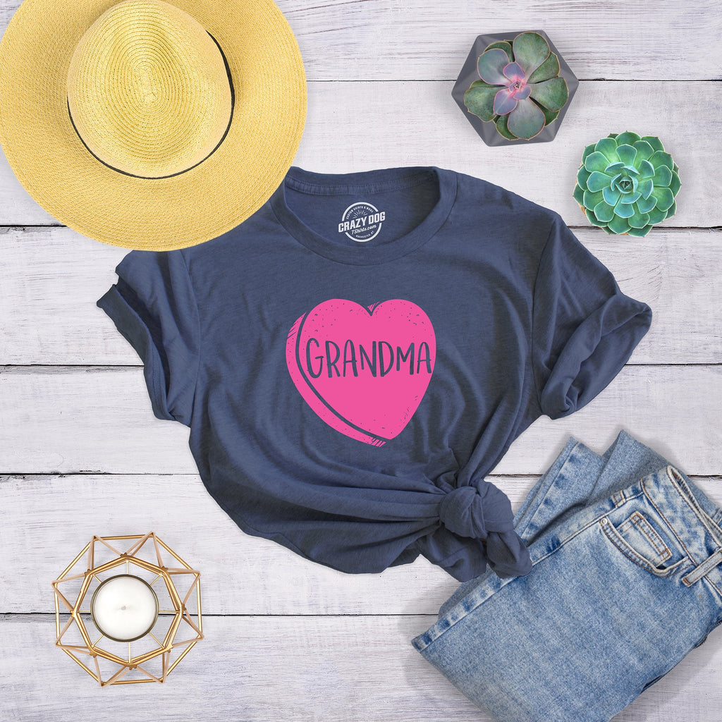Grandma Candy Heart Women's T Shirt product image 2
