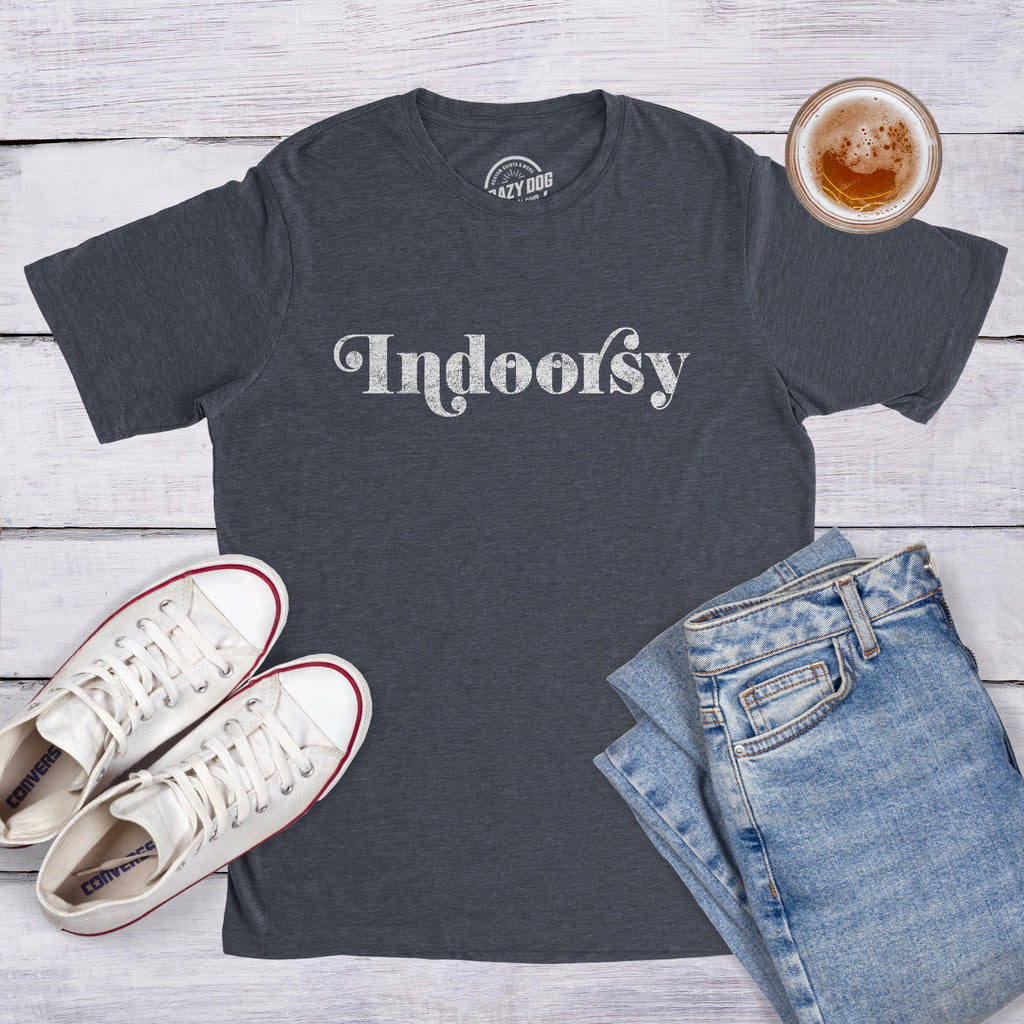 Coronavirus Indoorsy Quarantine COVID-19 Men's T Shirt product image 2