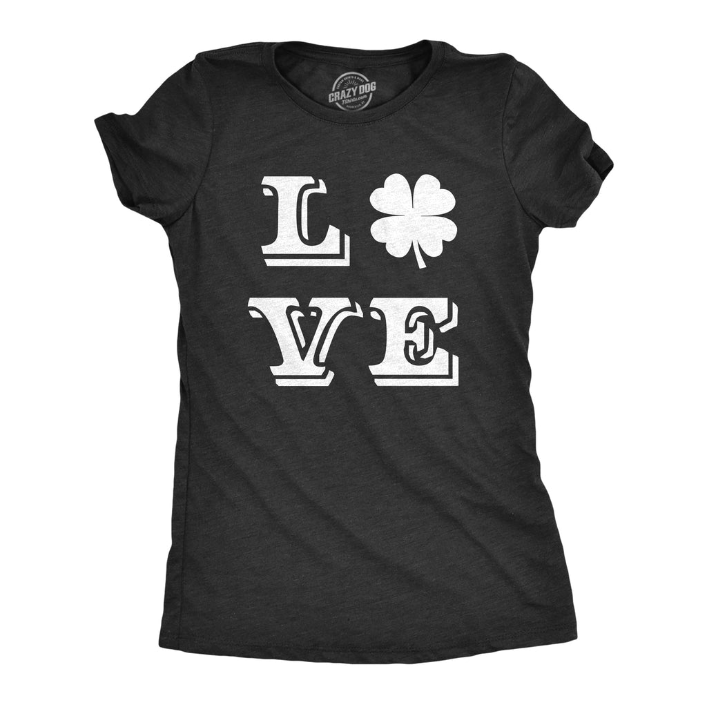LOVE Lucky Clover Women's T Shirt product image 7