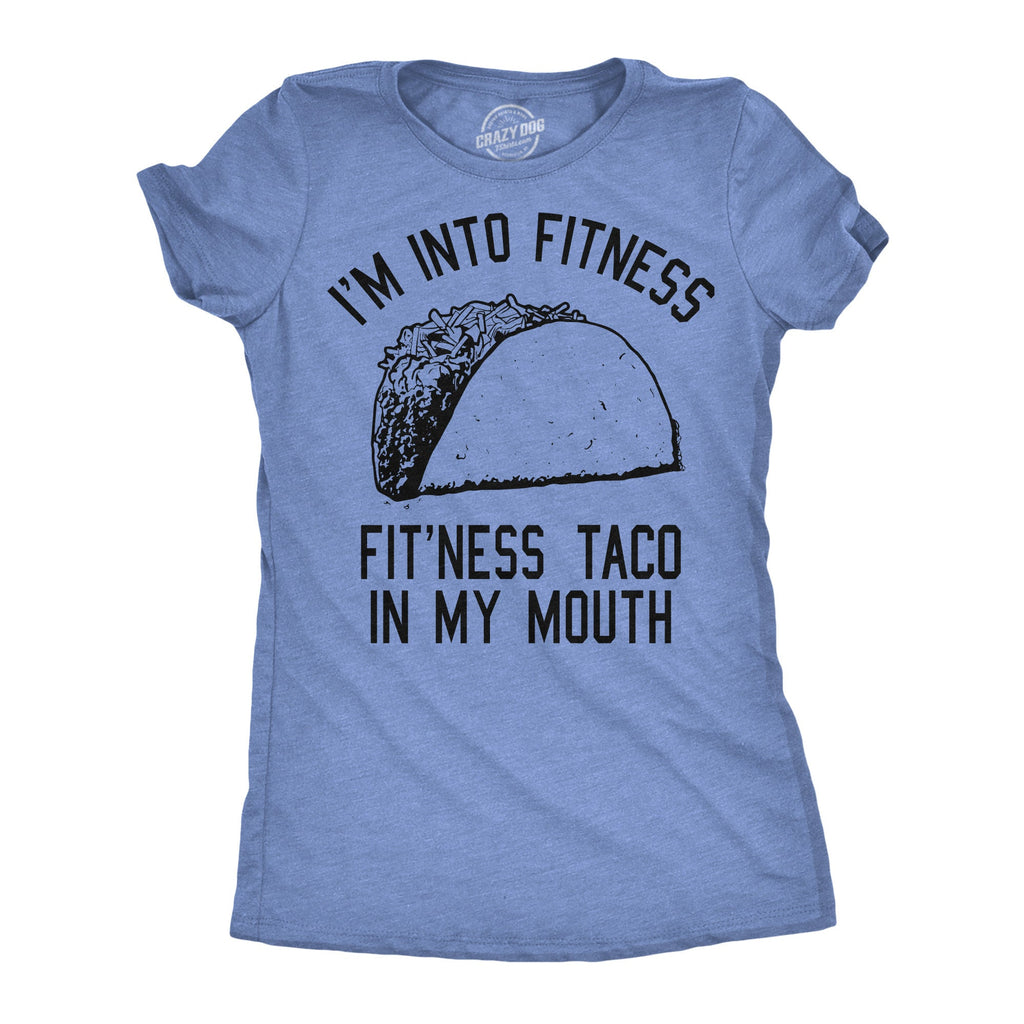 Fitness Taco In My Mouth Women's T Shirt product image 17