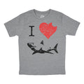 I Love Sharks Youth T Shirt product image 1