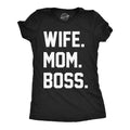 Wife Mom Boss Women's T Shirt product image 1