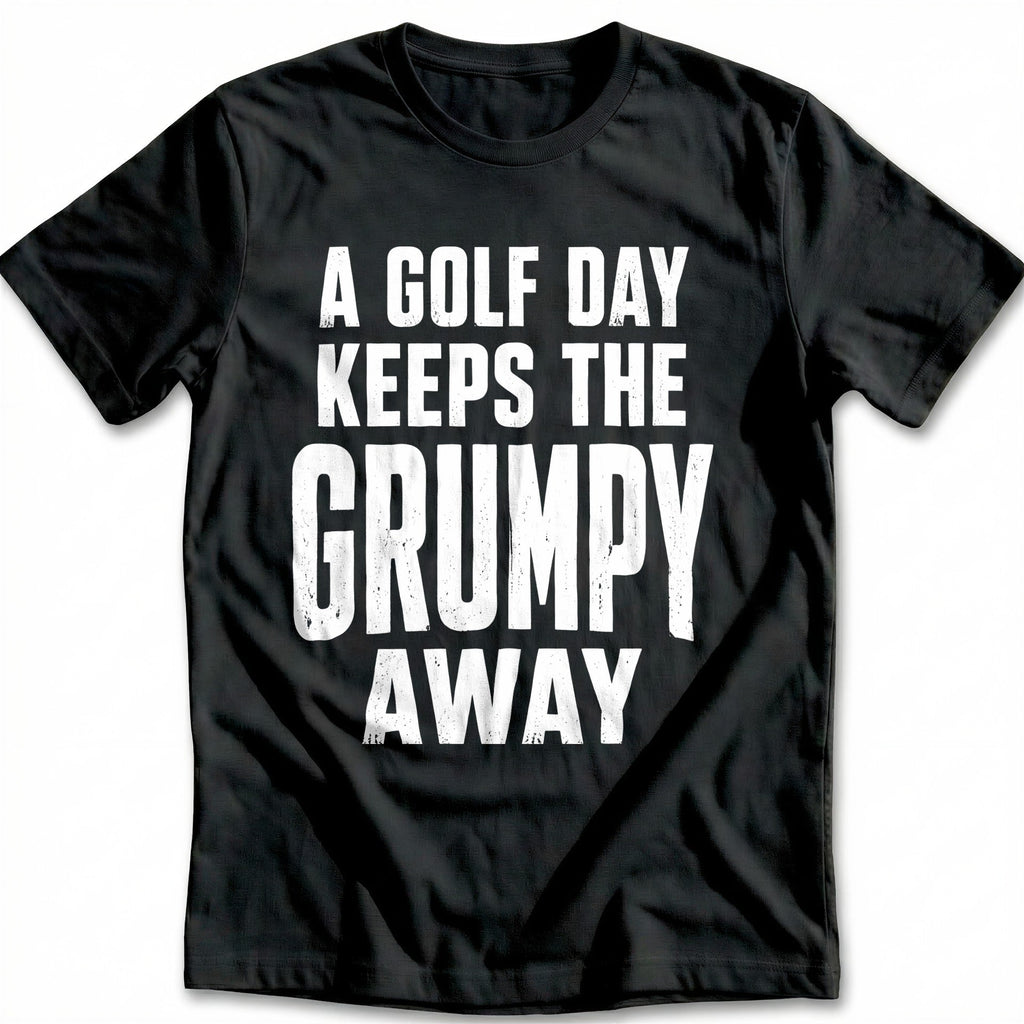A Golf Day Keeps the Grumpy Away 73 T-Shirt AU product image 3