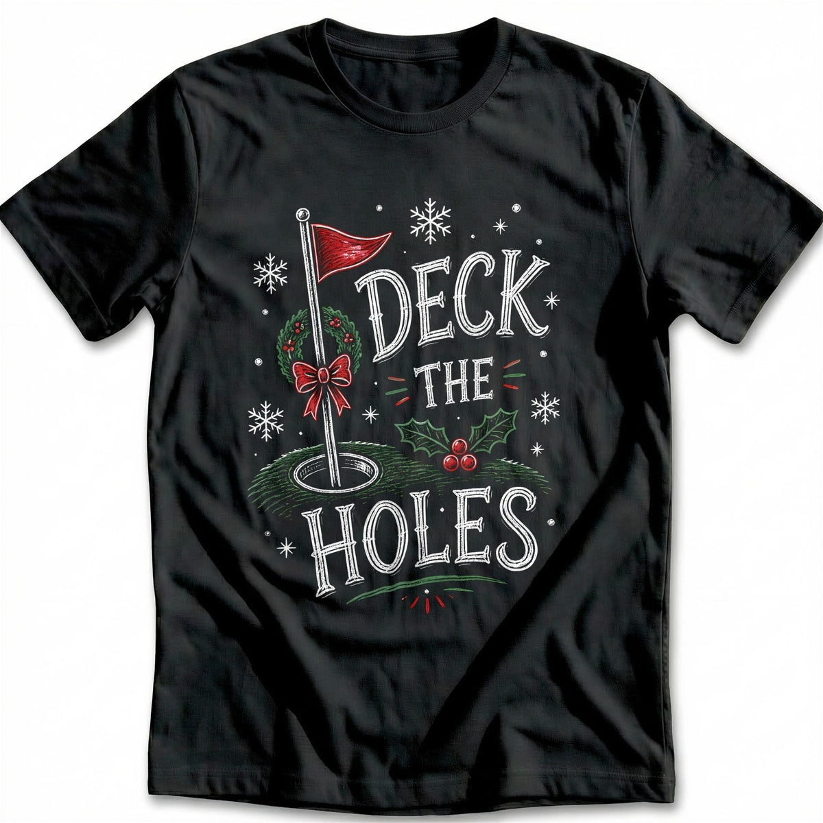 Deck the Holes Golf T-Shirt US product image 3