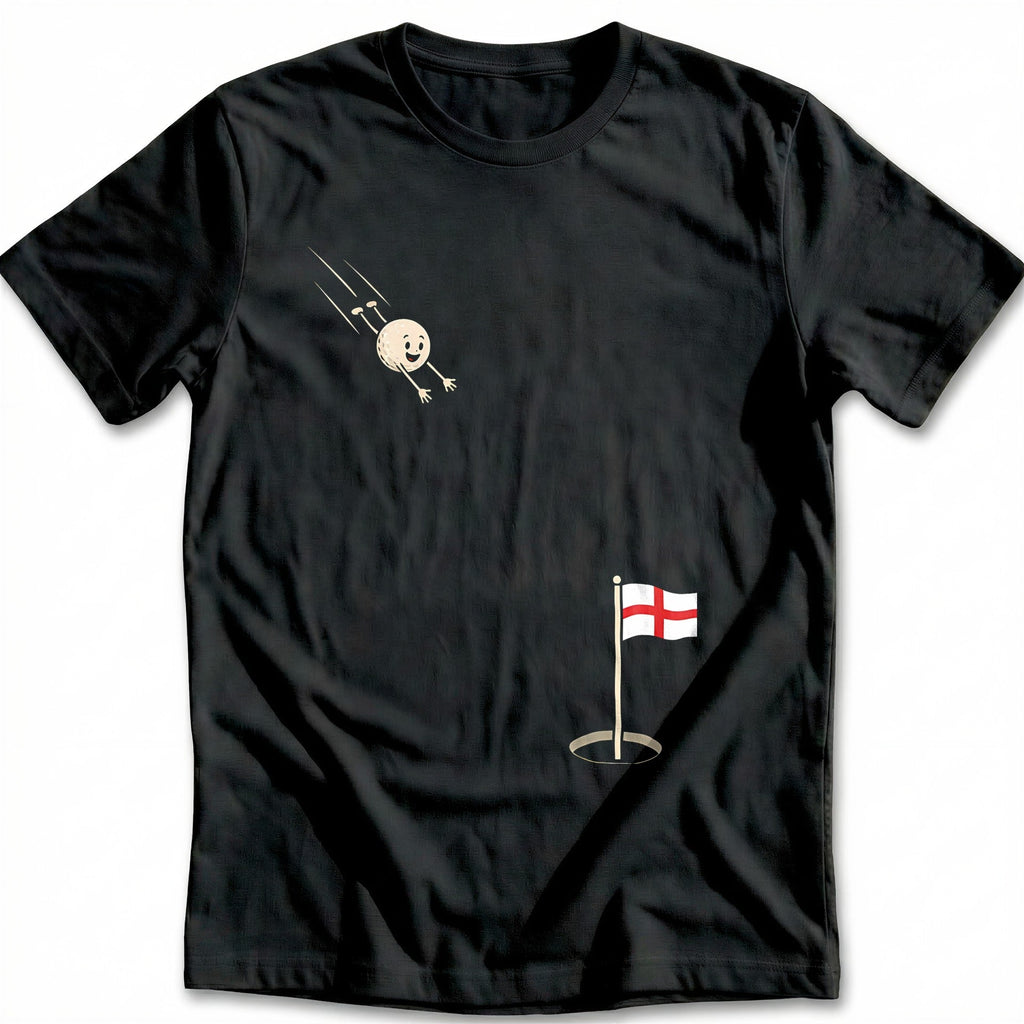 Diving Golf Ball England 10 T-Shirt US product image 3