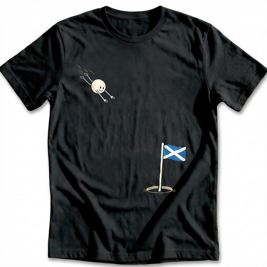 Diving Golf Ball Scotland 53 T-Shirt GC product image 1
