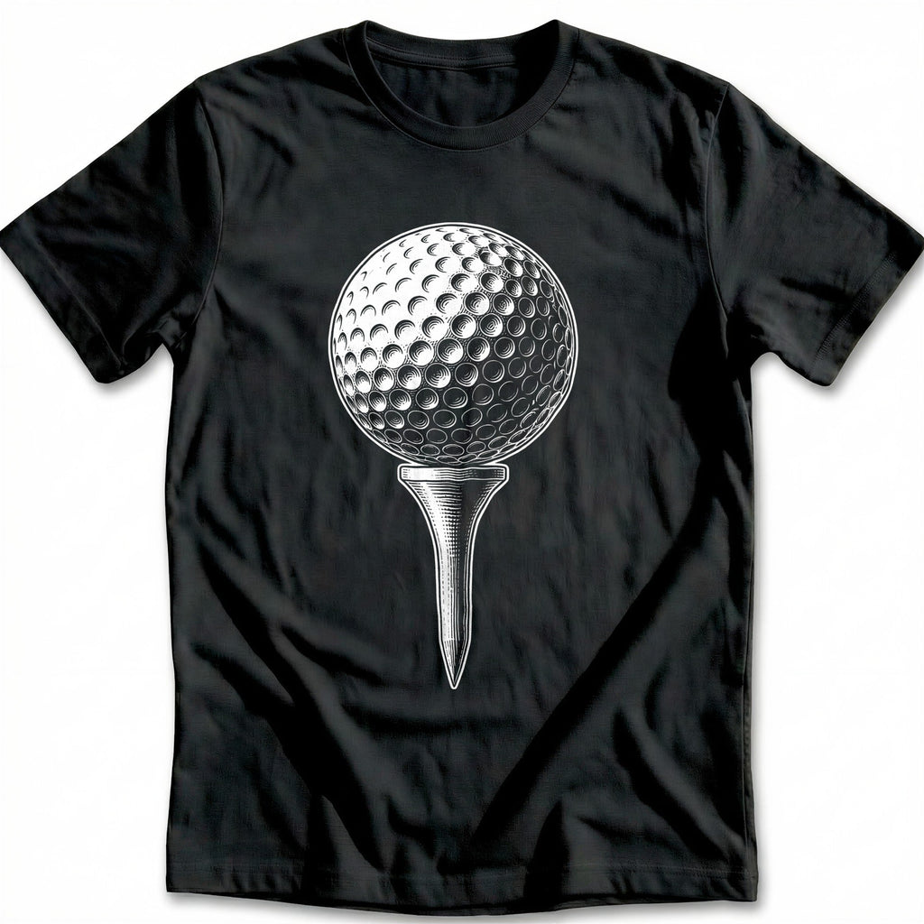 Golf Ball on Tee 58 T-Shirt product image 3
