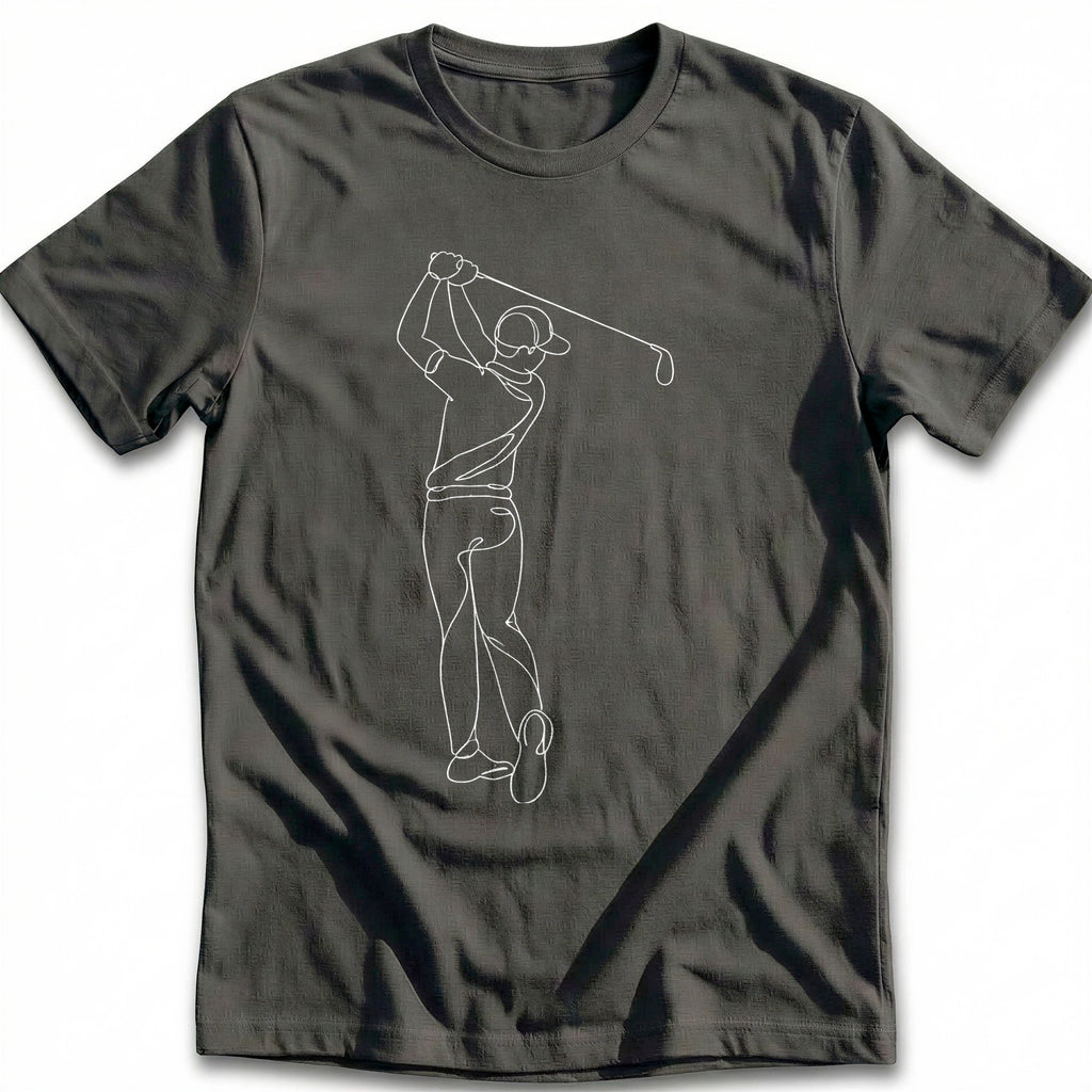 Abstract Golfer 30 T-Shirt product image 3
