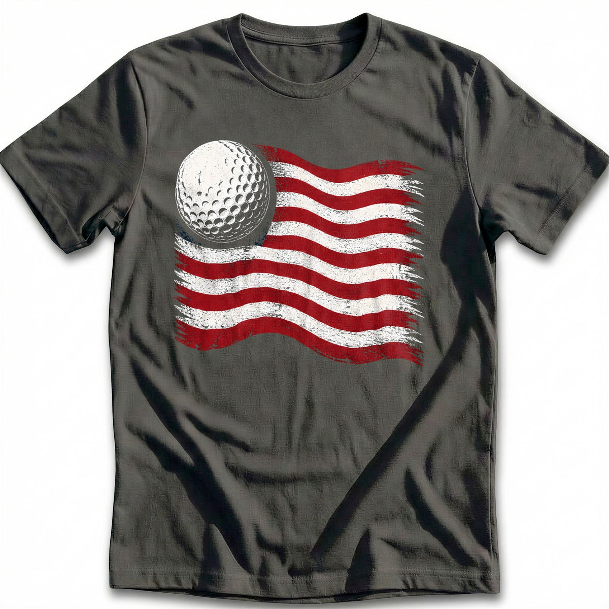 American Flag Golf Ball 58 T-Shirt product image 3