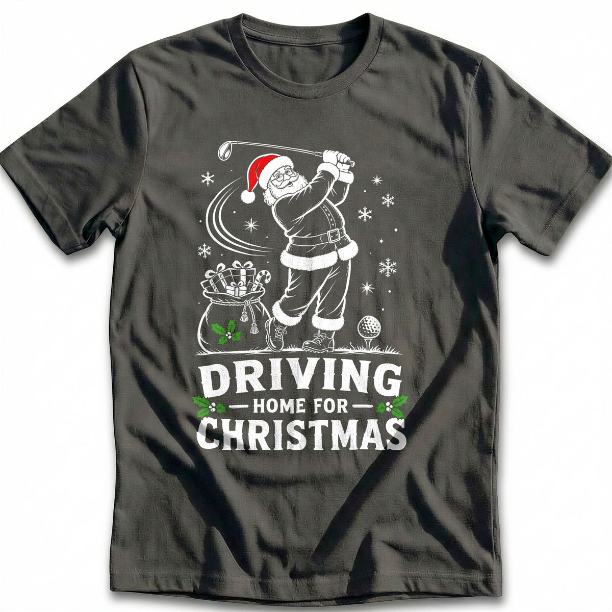 Driving Home for Christmas Golf T-Shirt AU product image 3