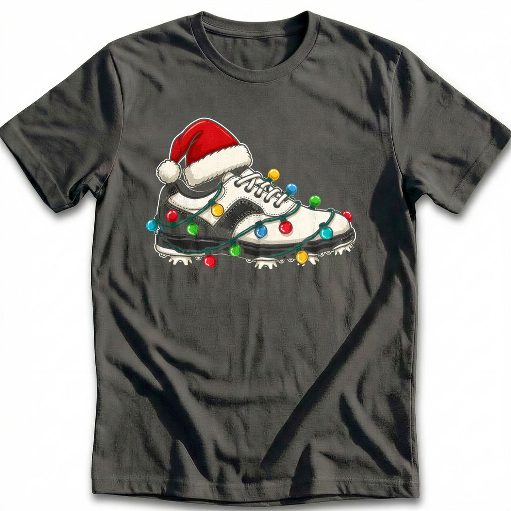 Golf Shoe Christmas Lights T-Shirt AU