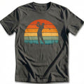 Vintage Sunset Golfer 33 T-Shirt AU product image 1