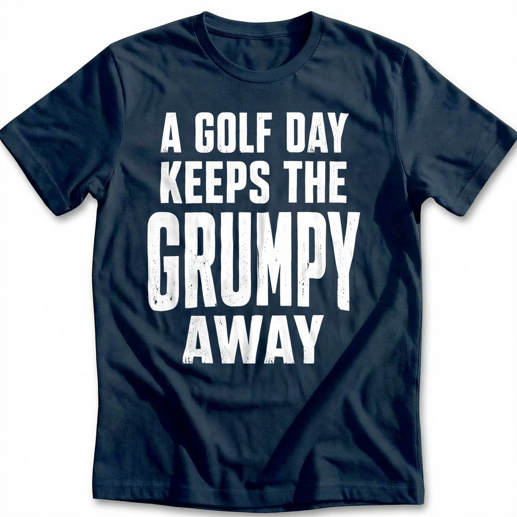 A Golf Day Keeps the Grumpy Away 73 T-Shirt EU product image 2