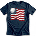 American Flag Golf Ball 58 T-Shirt product image 1