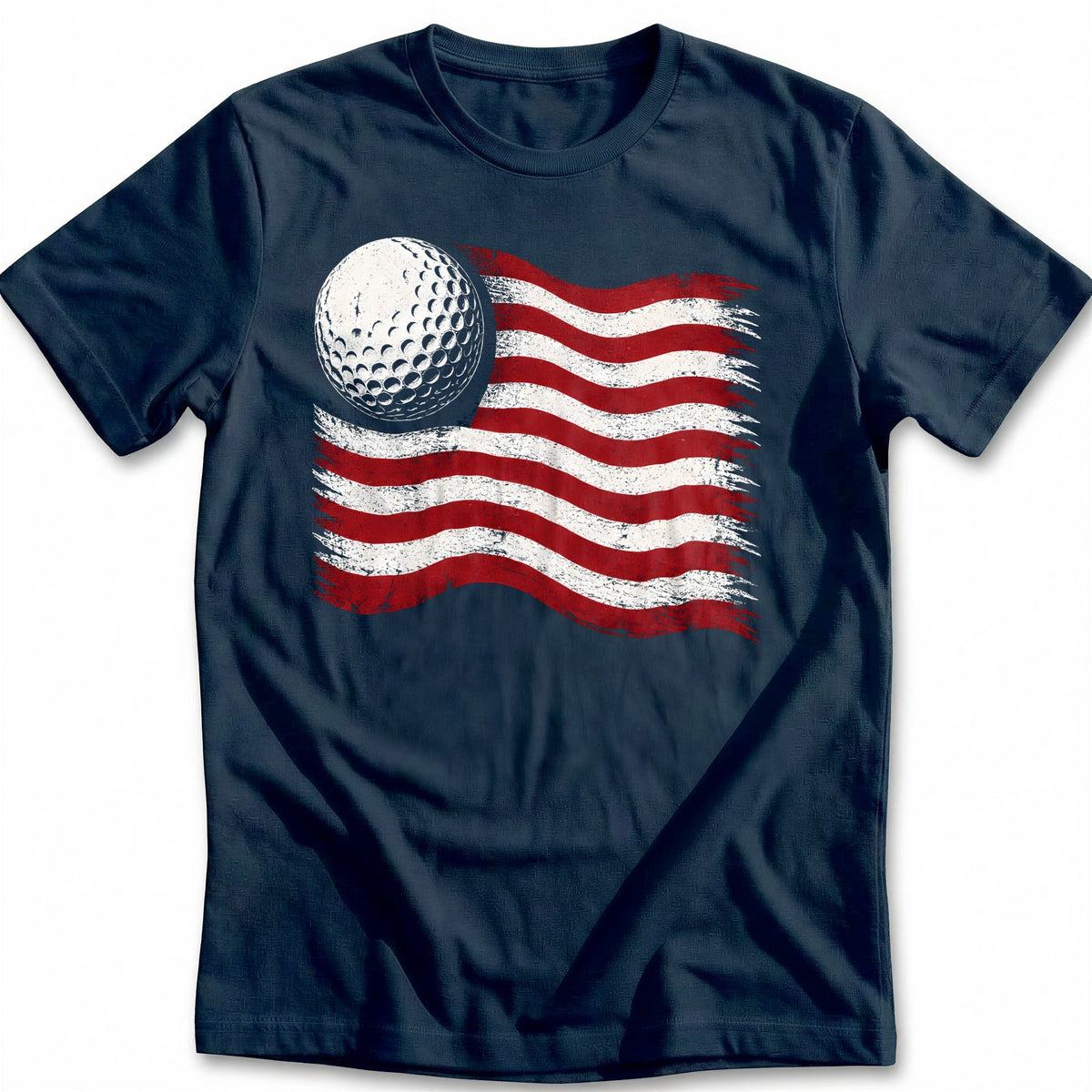 American Flag Golf Ball 58 T-Shirt AU product image 1