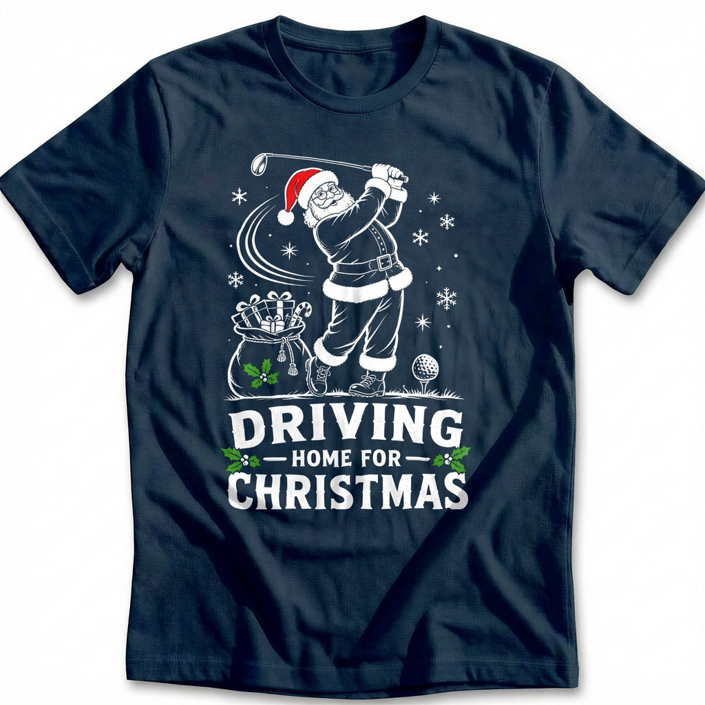 Driving Home for Christmas Golf T-Shirt EU product image 1