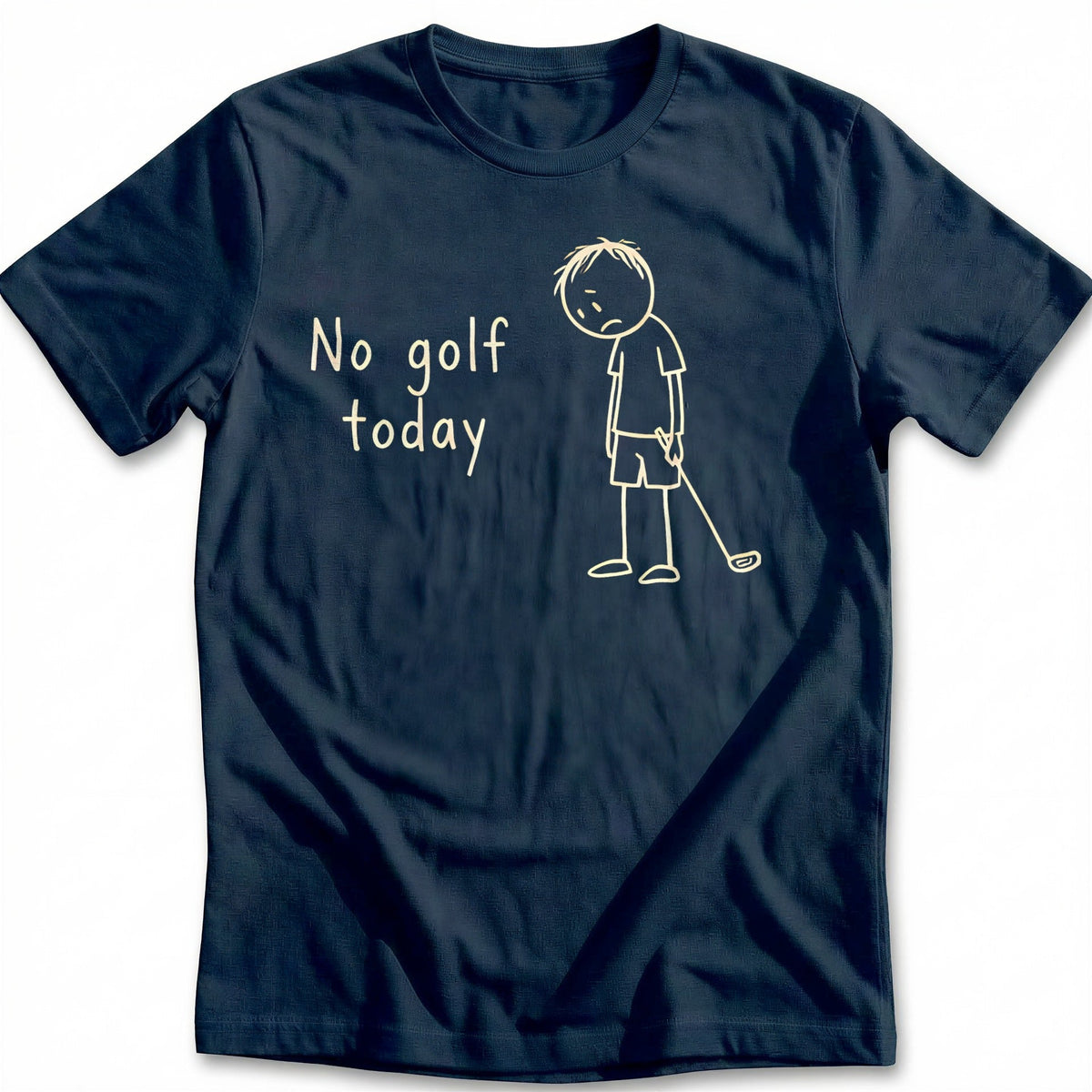 No Golf Today Sad Golfer 93 T-Shirt US product image 2