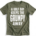 A Golf Day Keeps the Grumpy Away 73 T-Shirt GC product image 1