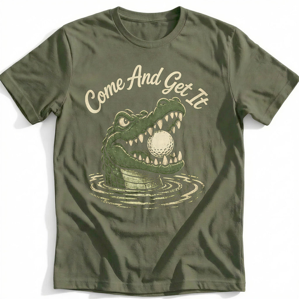Come and Get It Gator 56 Golf T-Shirt product image 4