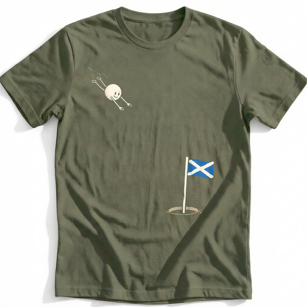 Diving Golf Ball Scotland 53 T-Shirt GC product image 4