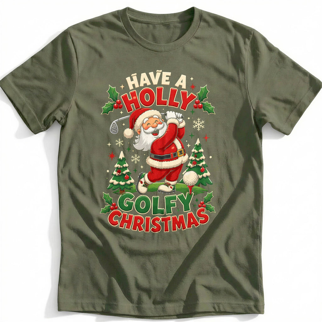 Have a Holly Golfy Christmas T-Shirt product image 1