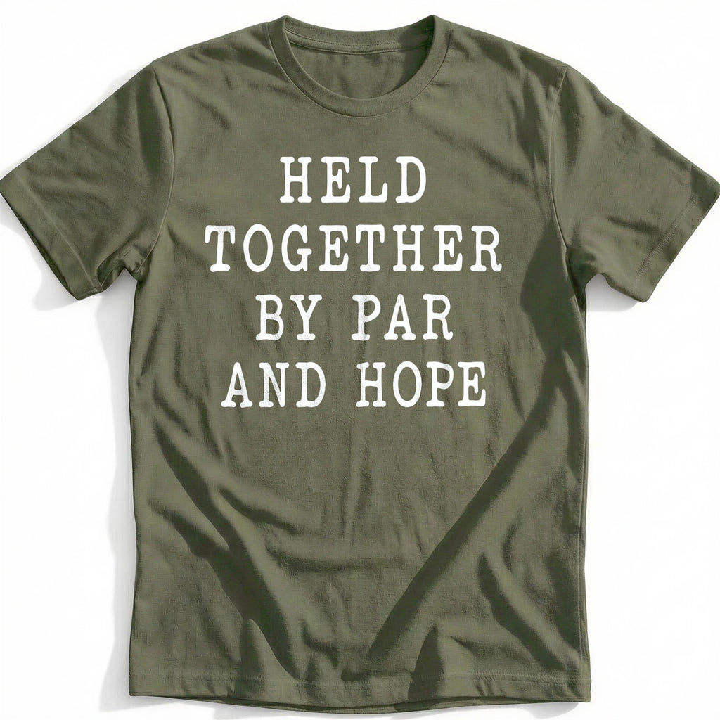 Held Together by Par and Hope 42 Golf T-Shirt US product image 4