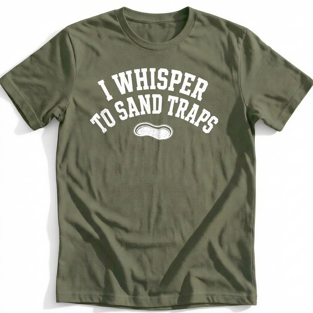 I Whisper to Sand Traps 76 Golf T-Shirt US product image 4