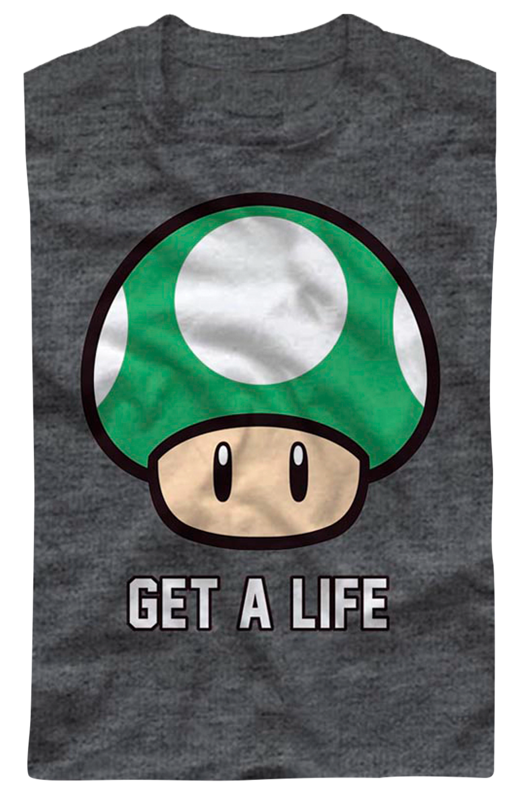 1-Up Mushroom Get A Life Super Mario Bros. T-Shirt product image 2