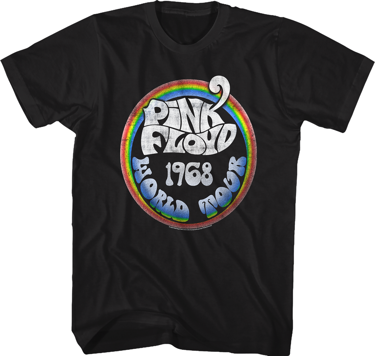 1968 World Tour Pink Floyd T-Shirt product image 1