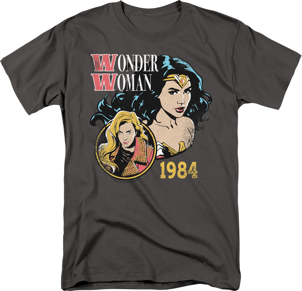 1984 Collage Wonder Woman T-Shirt product image 1