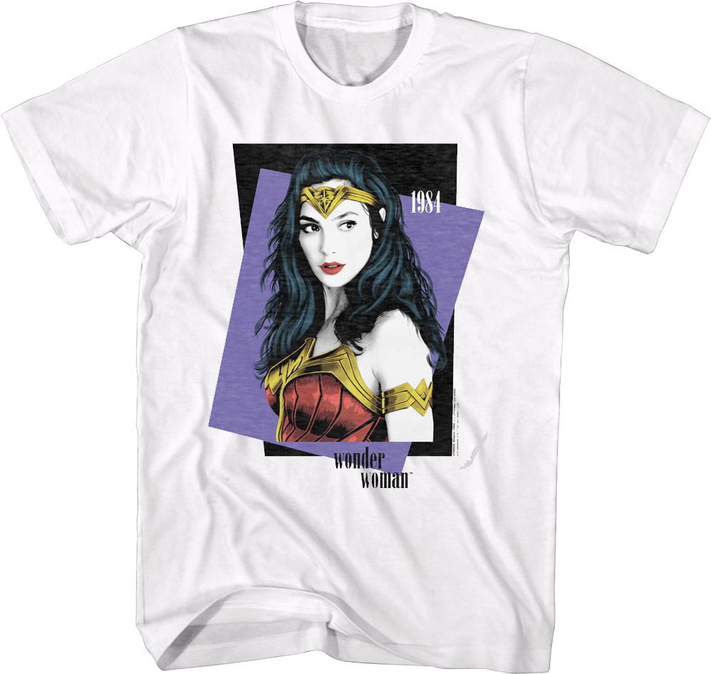 1984 Pose Wonder Woman T-Shirt product image 1