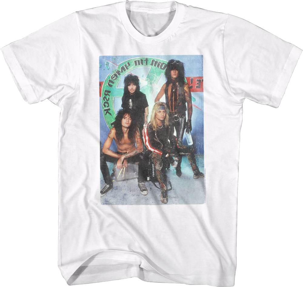 1989 Photo Motley Crue T-Shirt product image 1