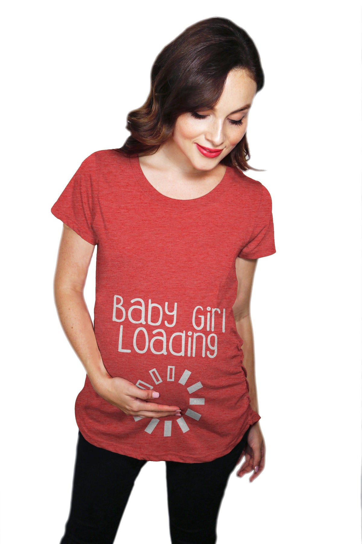 Baby Girl Loading Maternity T Shirt product image 11