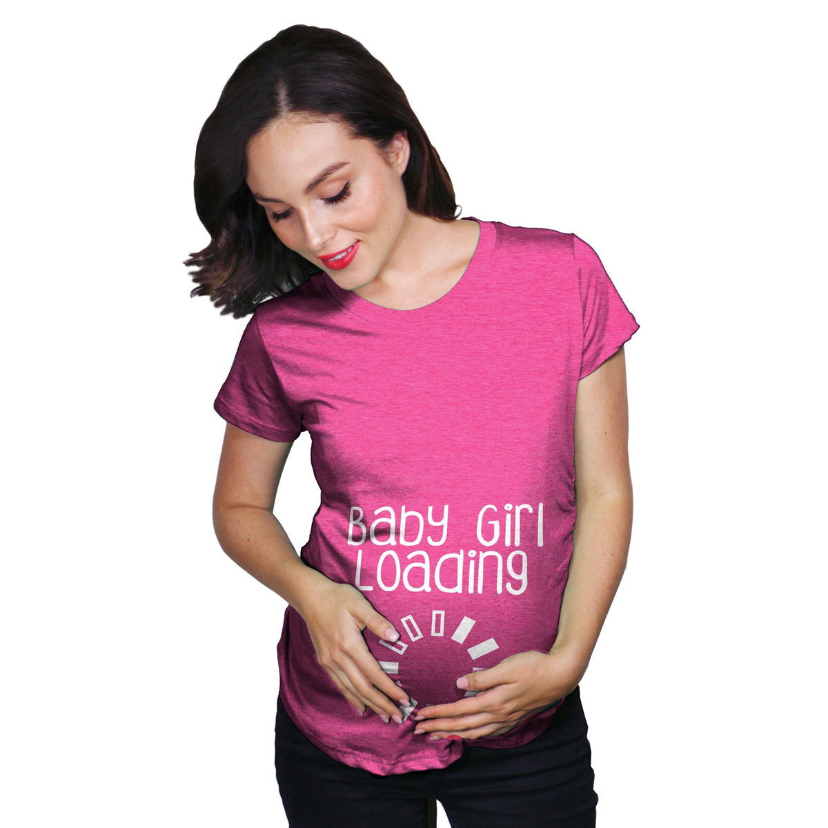 Baby Girl Loading Maternity T Shirt product image 9