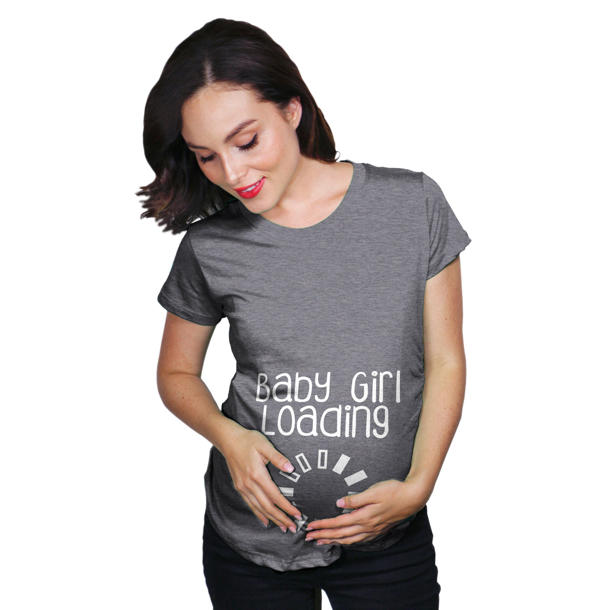 Baby Girl Loading Maternity T Shirt product image 10