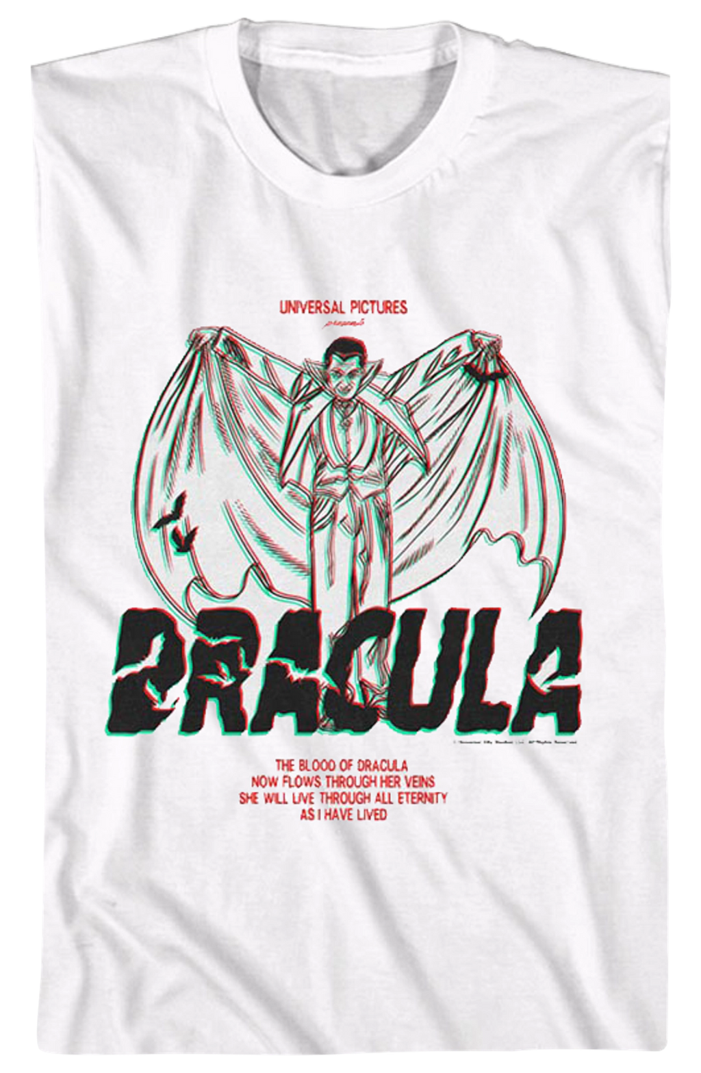 3-D Blood Of Dracula T-Shirt product image 2