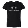 Crown Trio Logo Stacked WHT product image 1