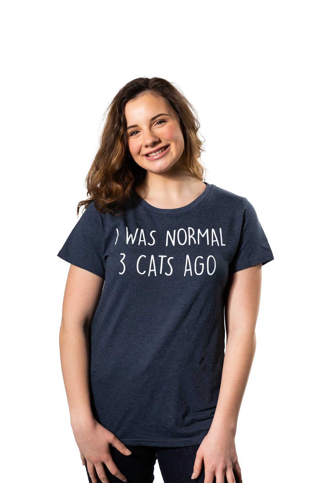 I Was Normal 3 Cats Ago Women's T Shirt product image 2