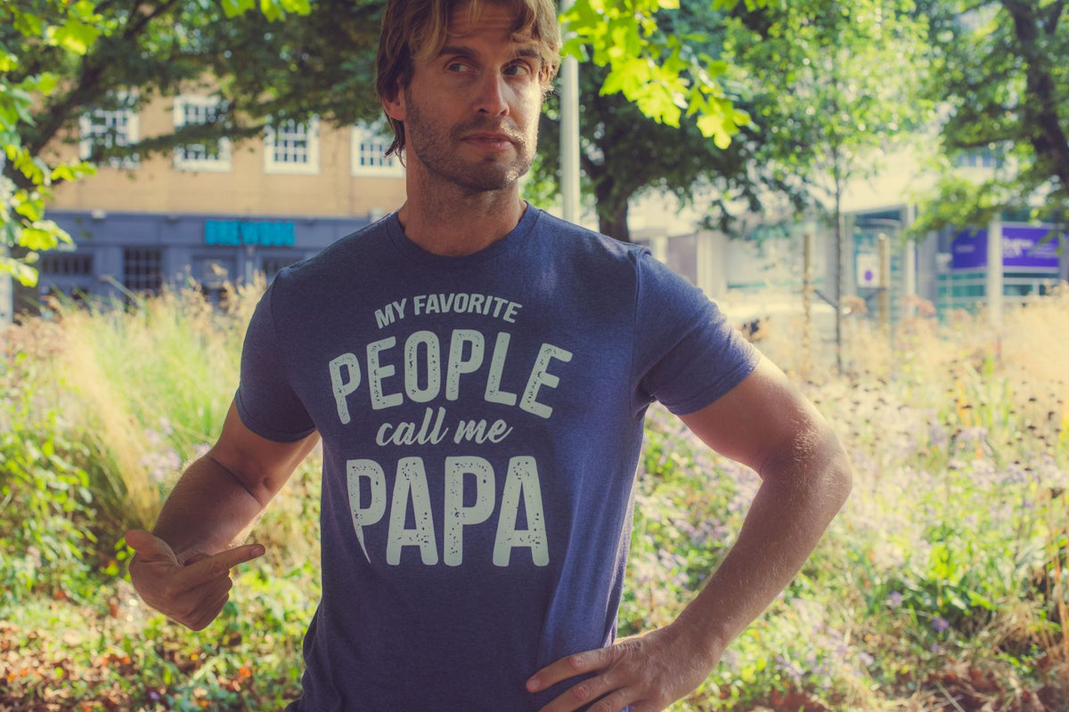 My Favorite People Call Me Papa Men's T Shirt product image 2