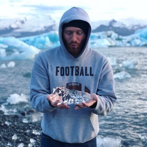 Vintage Football Hoodie product image 2