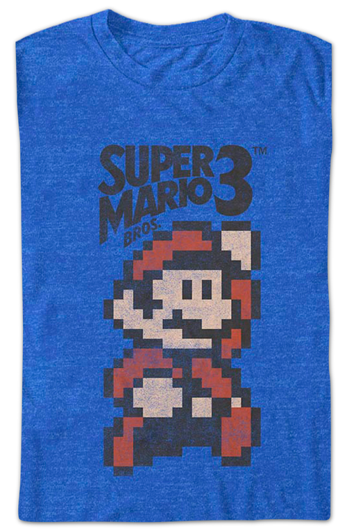 8-Bit Jump Super Mario Bros. 3 T-Shirt product image 2