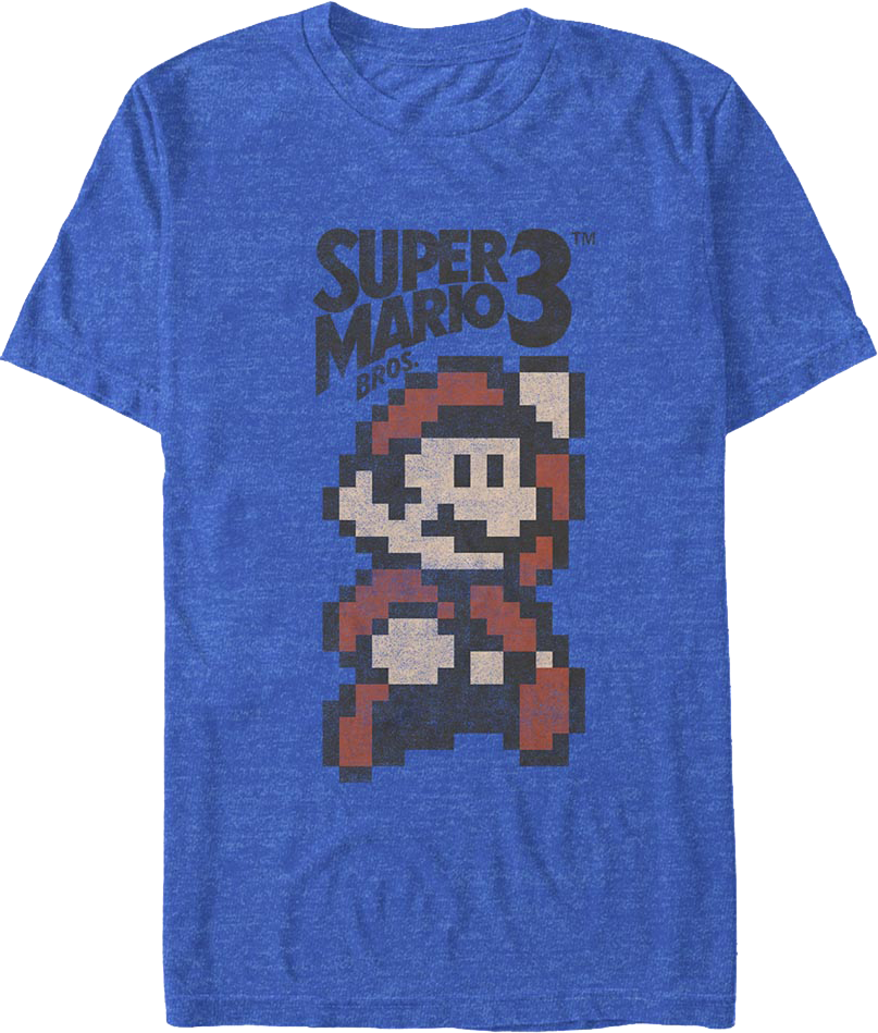 8-Bit Jump Super Mario Bros. 3 T-Shirt product image 1