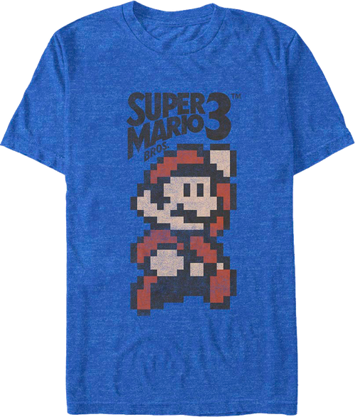 8-Bit Jump Super Mario Bros. 3 T-Shirt product image 1