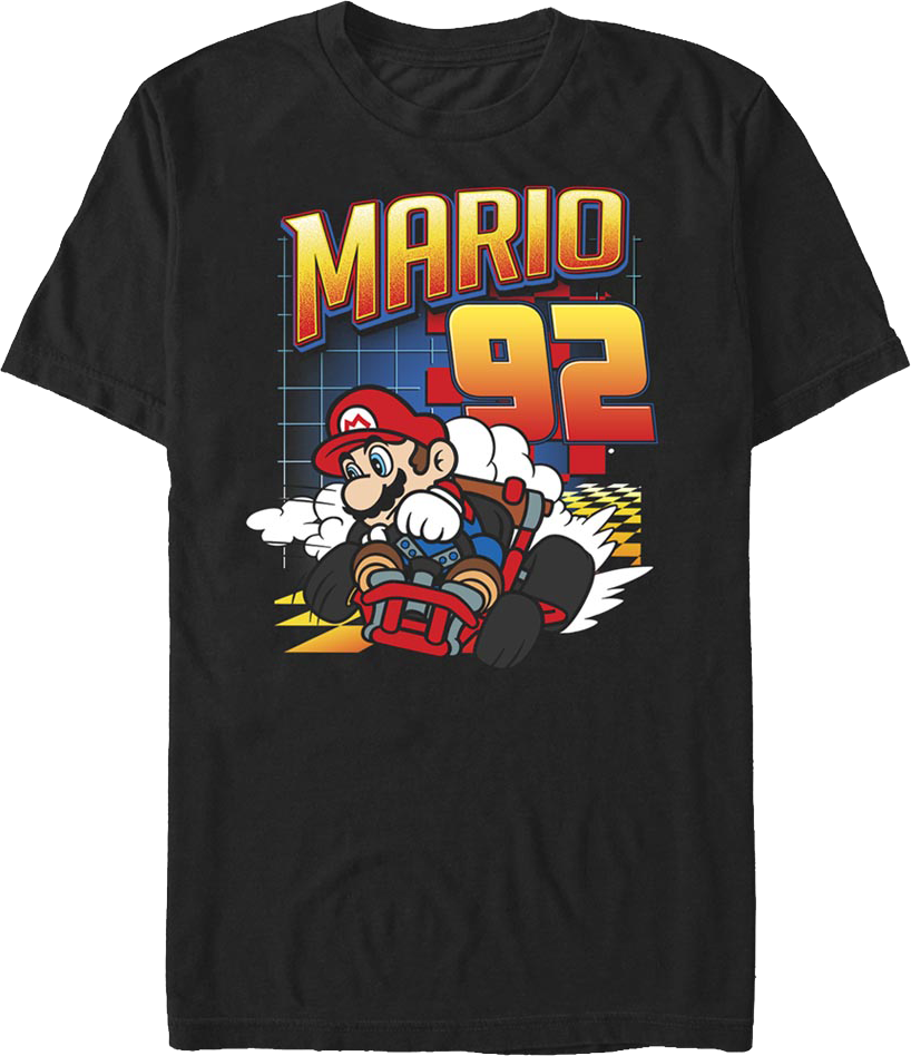 92 Racing Kart Super Mario Bros. T-Shirt product image 1