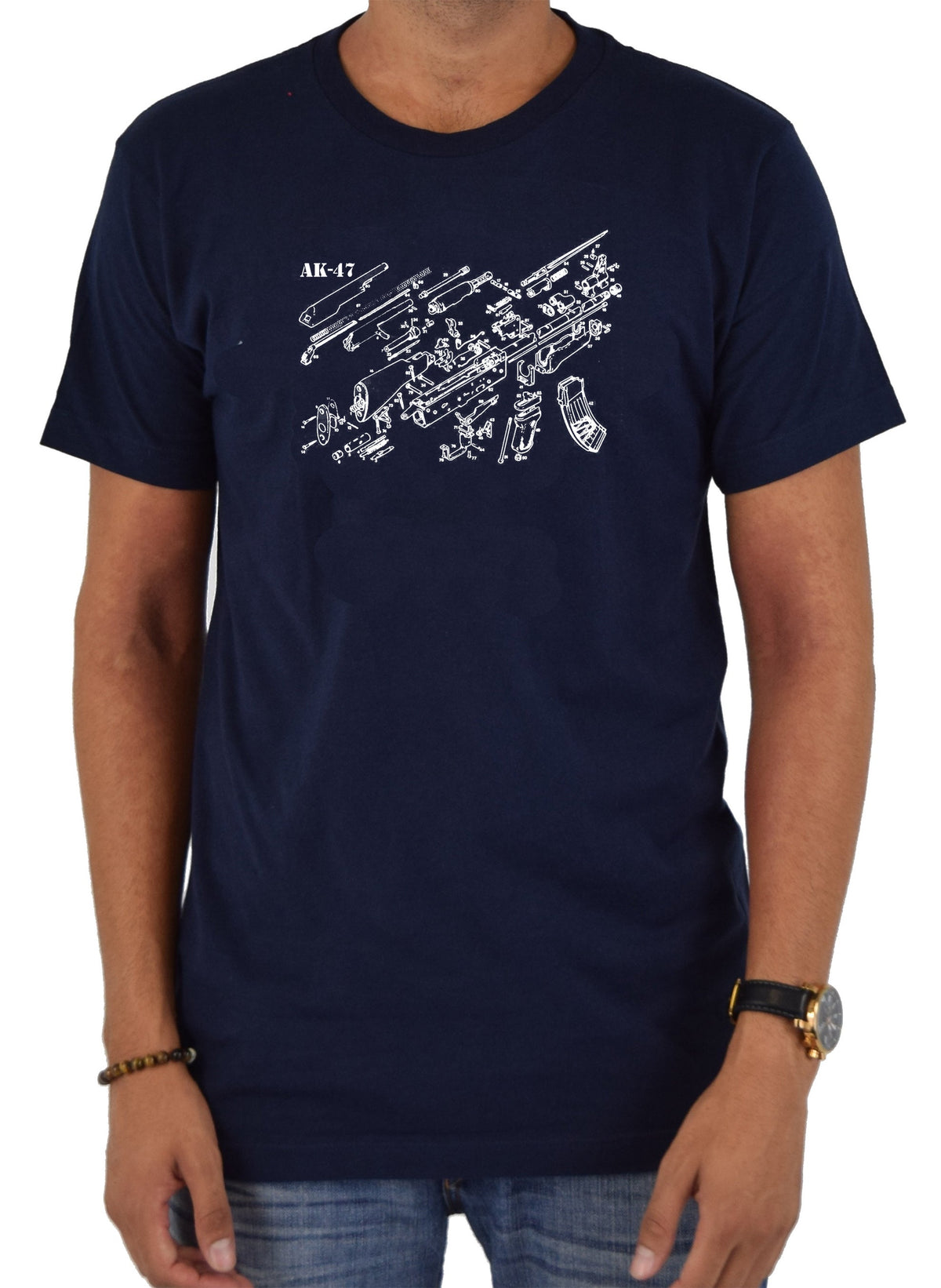 AK-47 Schematic T-Shirt product image 3