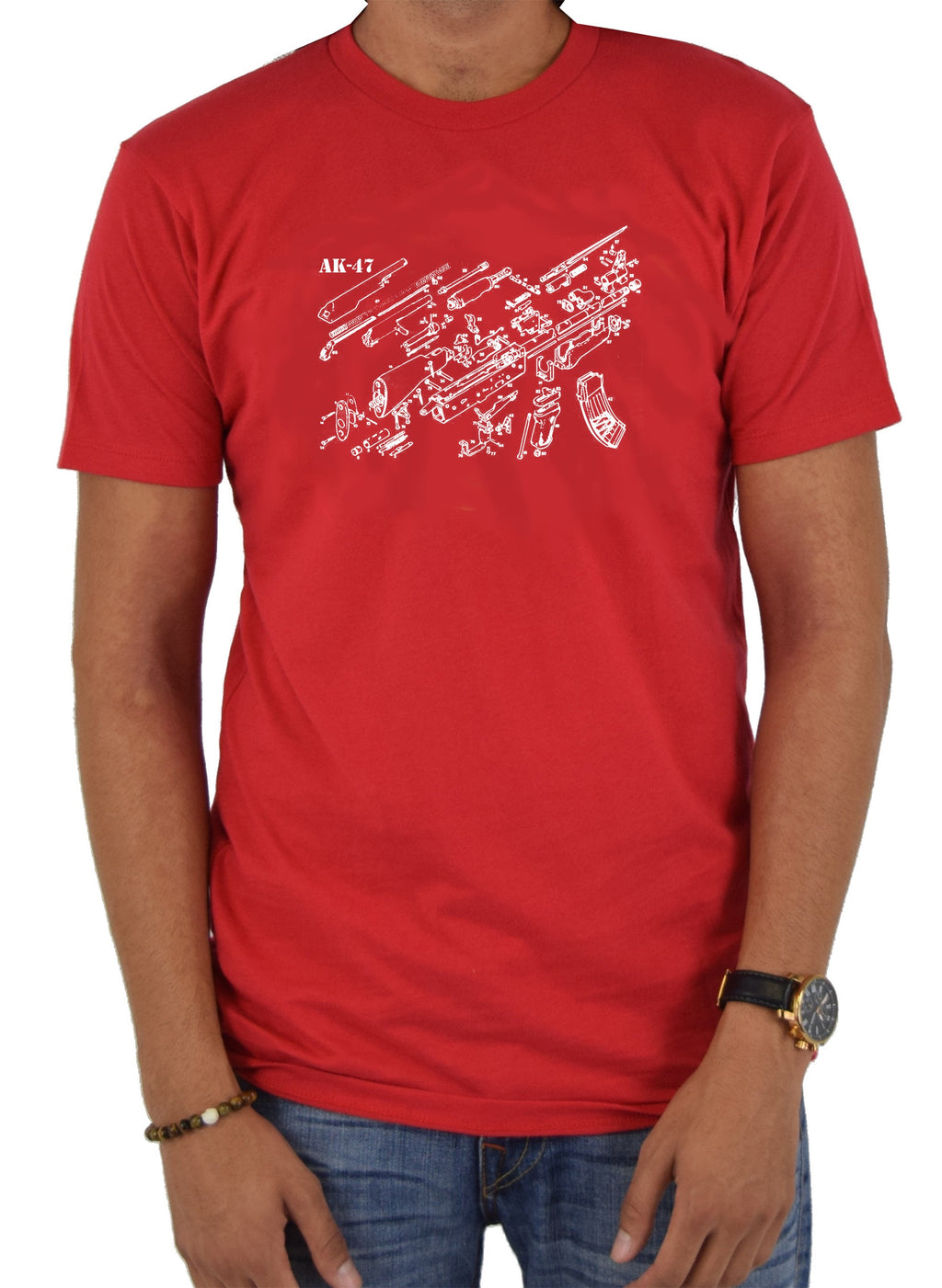 AK-47 Schematic T-Shirt product image 5