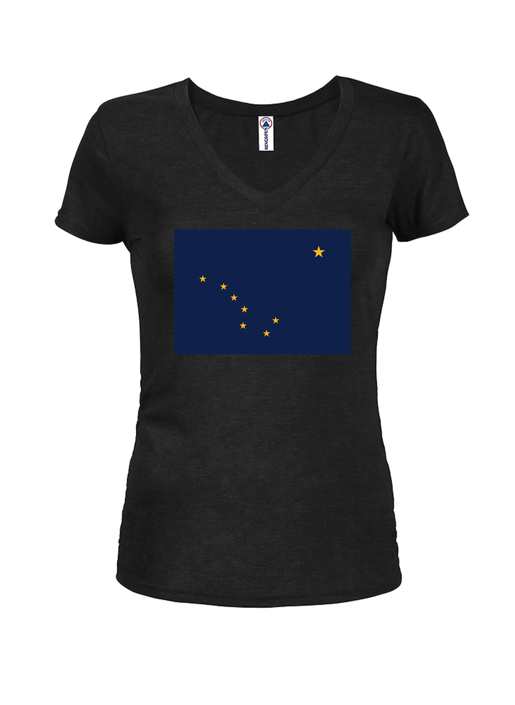 Alaska State Flag Juniors V Neck T-Shirt product image 1